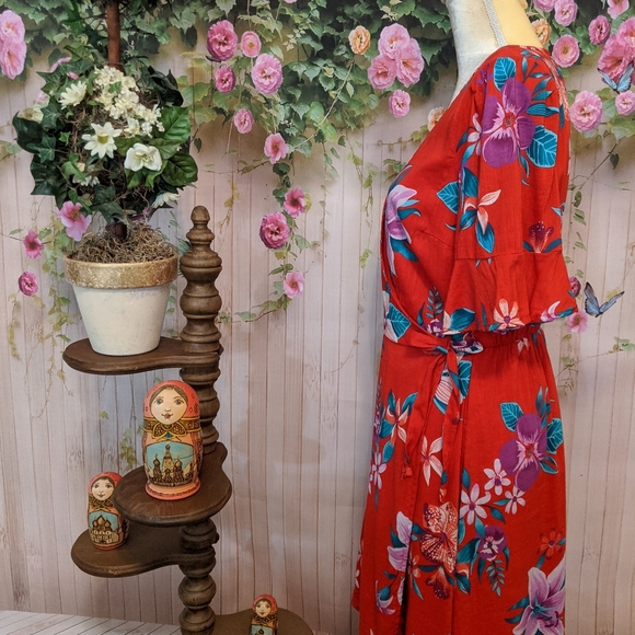 Old Navy Floral Dress Medium - Picture 4 of 10